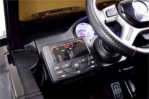 Super-Toys Mega Pojazd- Oryginalny Mercedes G63, Napęd 6x6 (SX-1888-CZARNY) 37