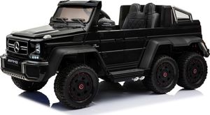 Super-Toys Mega Pojazd- Oryginalny Mercedes G63, Napęd 6x6 (SX-1888-CZARNY) 4