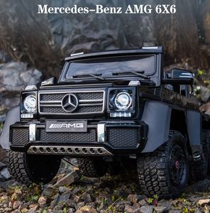 Super-Toys Mega Pojazd- Oryginalny Mercedes G63, Napęd 6x6 (SX-1888-CZARNY) 5