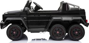 Super-Toys Mega Pojazd- Oryginalny Mercedes G63, Napęd 6x6 (SX-1888-CZARNY) 7