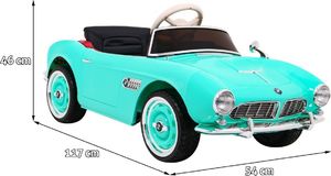 Pojazd BMW 507 Retro Zielony 2