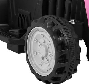 Traktor z Przyczepą Różowy 12