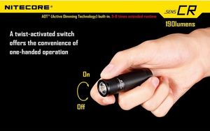 Latarka Nitecore Latarka Nitecore SENS CR 190 lumenów 5