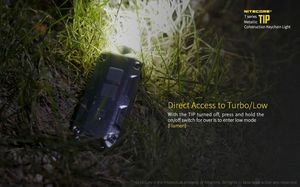 Latarka Nitecore Latarka Nitecore TIP CRI 240 Lumenów - Kolor Złoty 14