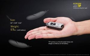 Latarka Nitecore Latarka Nitecore TIP CRI 240 Lumenów - Kolor Złoty 6