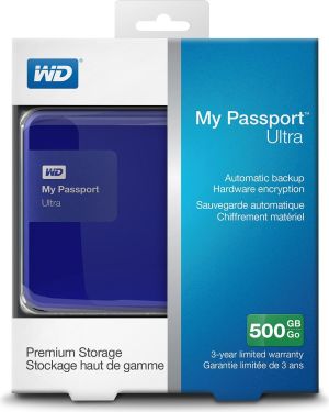 Dysk zewnętrzny HDD WD HDD 500 GB Niebieski (WDBWWM5000ABL-EESN) 5