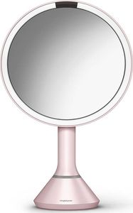 Lusterko kosmetyczne Simplehuman sensorowe z kontrolą natężenia światła różowe 20cm 1