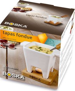Boska Zestaw Tapas Fondue biały 200ml dąb (7617) 9