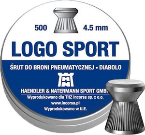 HAENDLER&NATERMANN Śrut diabolo H N Logo Sport 4,5 mm 500 szt. (051-015) 1