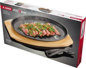Patelnia Judge Judge Patelnia grilowa do serwowania 26x17cm uniwersalny 6