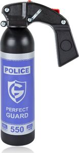 GUARD INDUSTRY Gaz pieprzowy Police Perfect Guard 550 - 550 ml. żel - gaśnica (PG.550) 1