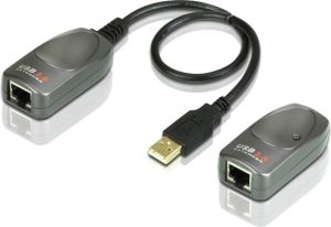 Adapter USB Aten UCE260 USB - RJ45 Srebrny  (UCE260) 1