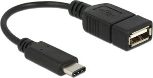 Adapter USB Delock USB-C - USB Czarny  (65579) 1