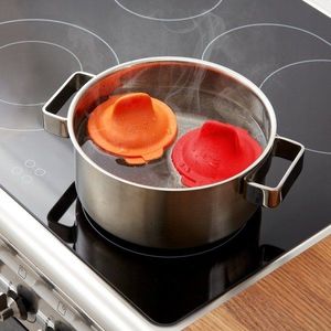 Lekue Silikonowe Foremki do Gotowania Jajek w Koszulkach Lekue uniwersalny 4