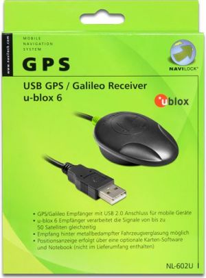 Moduł GPS Navilock Odbiornik GPS USB 2.0 u-blox 6 (61840) 2