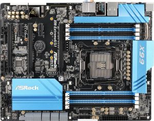 Płyta główna ASRock X99 Extreme6/3.1, X99, DDR-4 2133, SATA 3, USB 3.1, CMOS, eSATA, ATX (2011-3) 2