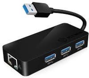HUB USB Icy Box 1x RJ-45  + 3x USB-A 3.0 (70545) 2