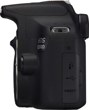 Lustrzanka Canon EOS-1200D KIT IS 18- 55 Czarny (9127B024) 7