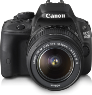 Lustrzanka Canon EOS-100D KIT IS STM 18-55 (8576B022) 3