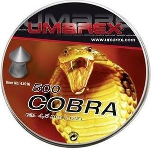 Umarex Śrut 4,5 mm UMAREX Cobra szpic molet. 500 szt.(4.1916.1) 1