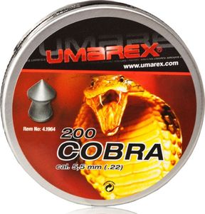 Umarex Śrut 5,5 mm UMAREX COBRA szpic moletowany 200szt (4.1964.1) 1
