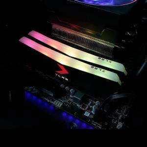 Pamięć PNY XLR8 Gaming Epic-X RGB, DDR4, 16 GB, 3600MHz, CL18 (MD16GK2D4360018XRGB) 3