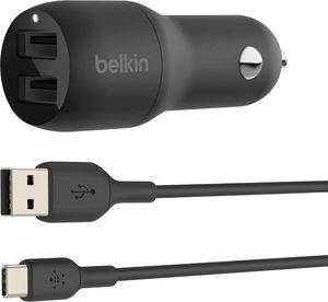 Ładowarka Belkin Dual 2x USB-A 2.4 A  (CCE001bt1MBK) 1