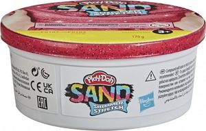 Hasbro Piasek kinetyczny PlayDoh Sand Brokatowy czerwony 1