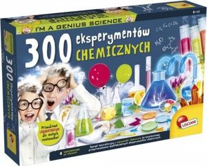 Lisciani Zestaw naukowy Im A Genius 300 eksperymentów chemicznych 1