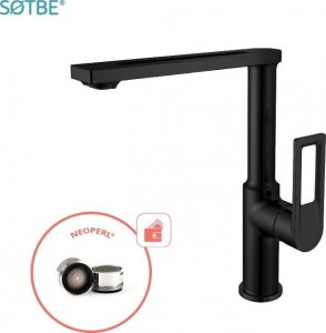 Bateria umywalkowa Sotbe Loft stojąca czarny mat (LOF-B-SKH-12568588) 3