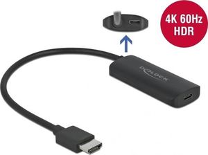 Adapter USB Delock 63251 USB-C - HDMI Czarny  (63251) 1