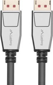 Kabel Lanberg DisplayPort - DisplayPort 1.8m srebrny (CA-DPDP-20CU-0018-BK) 1