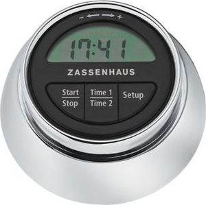 Minutnik Zassenhaus cyfrowy srebrny (ZS-072211) 1