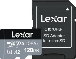 Karta Lexar Professional 1066x MicroSDXC 128 GB Class 10 UHS-I/U3 A2 V30 (LMS1066128G-BNANG) 1