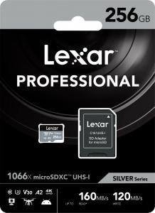 Karta Lexar Professional 1066x MicroSDXC 256 GB Class 10 UHS-I/U3 A2 V30 (LMS1066256G-BNANG) 4