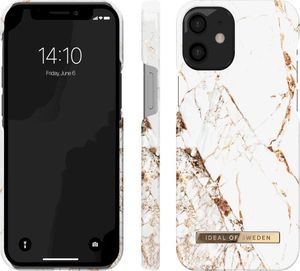 iDeal Of Sweden iDeal of Sweden- etui ochronne do iPhone 12 mini (Carrara Gold) 2