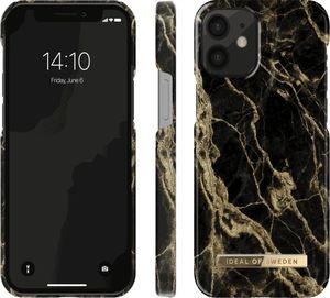 iDeal Of Sweden iDeal of Sweden- etui ochronne do iPhone 12 mini (Golden Smoke Marble) 1