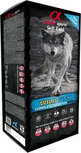 Alpha Spirit Pełnoporcjowa karma miękka dla psów WILD FISH 9 kg 1