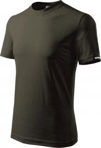 Dedra Koszulka męska T-shirt XL, kolor army, 100% bawełna 1