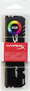 Pamięć HyperX Fury RGB, DDR4, 16 GB, 3200MHz, CL16 (HX432C16FB4A/16) 5