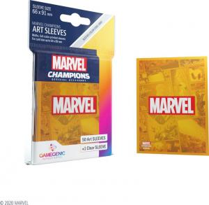Gamegenic MARVEL Art Sleeves (66 mm x 91 mm) Orange 50+1 szt. 4