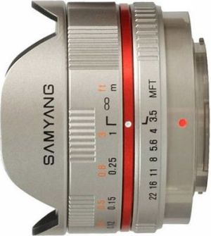 Obiektyw Samyang 7.5mm f/3.5 UMC Fisheye Micro 4/3 (F1230109102) 1