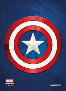 Gamegenic Gamegenic: MARVEL Art Sleeves (66 mm x 91 mm) Captain America 50+1 szt. 1
