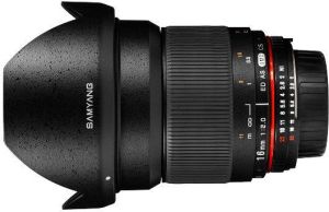 Obiektyw Samyang Nikon F 16 mm F/2 AS CS ED UMC 1