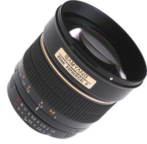 Obiektyw Samyang 85mm F1.4 Nikon AE Czarny (F1111203102) 1
