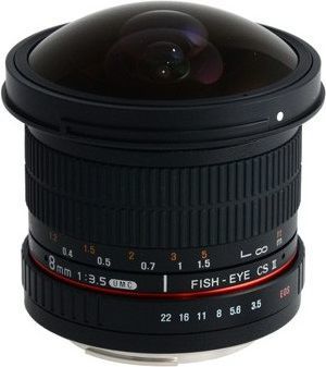 Obiektyw Samyang Nikon F 8 mm F/3.5 II CS 1