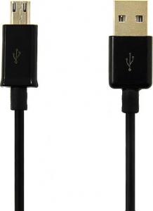 Kabel USB Vega USB-A - microUSB 0.9 m Czarny (19314) 1
