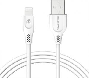 Kabel USB Somostel USB-A - Lightning 1 m Biały (25714) 1