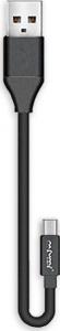 Kabel USB Nafumi USB-A - microUSB 0.3 m Czarny (25783) 1