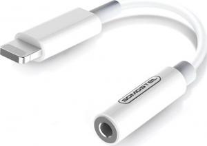 Adapter USB Somostel SMS-BZ01 Lightning - Jack 3.5mm Biały  (25938) 1